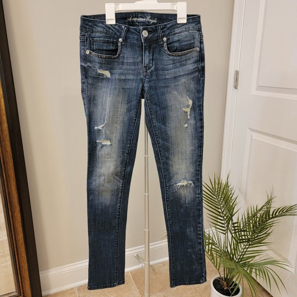 American Eagle Jeans Skinny Size 2 Like New